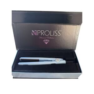 Proliss Diamond Collection Mini Ionic Ceramic Straightener Blue - Open Box